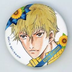 【中古】バッジ・ピンズ 忍足謙也 許斐先生描きおろしキャラクター缶バッジ 「新テニスの王子様 ハッピーサマーバレンタイン バレンタインチョコ獲得ランキング2017」