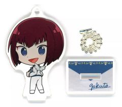 【中古】雑貨 向日岳人 「セガコラボカフェ 新テニスの王子様 スタンド付きデフォルメアクリルキーホルダー～氷帝・不動峰ver.～」