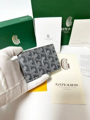 (正規品)(ほぼ新品 フルセット)Masion Goyard ゴヤール ビッグトゥワール インサート カードウォレット グレー