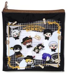 【中古】バッグ [単品] グループA ポーチ 「TVアニメ『家庭教師ヒットマンREBORN!』×animatecafe(パイレーツ)」