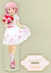 【中古】アクリルスタンド・アクリルパネル 鹿目まどか 描き下ろし 花びらワンピースver. BIGアクリルスタンド 「劇場版 魔法少女まどか☆マギカ ＜ワルプルギスの廻天＞ POP UP SHOP in マルイ」