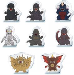 【中古】アクリルスタンド・アクリルパネル 全8種セット 「ゴジラ アクリルブロック フィギュア」