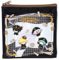 【中古】バッグ [単品] グループB ポーチ 「TVアニメ『家庭教師ヒットマンREBORN!』×animatecafe(パイレーツ)」