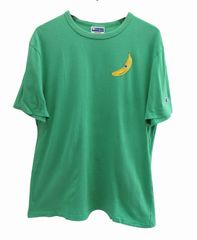 チャンピオン CHAMPION Tシャツ 半袖 GT353 AV6M  バナナ グリーン 綿 L メンズ