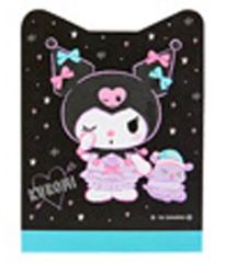 【中古】ノート・メモ帳 クロミ(ブラック/全身) メモ 「サンリオキャラクターズ つめてねメモ クロミ」