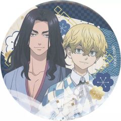 【中古】バッジ・ピンズ 場地圭介＆松野千冬 缶バッジ 「東京リベンジャーズ ドリーム缶バッジ レトロモダン」