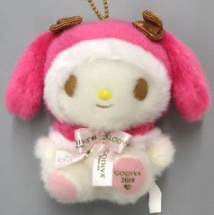 【中古】雑貨 マイメロディ マスコットホルダー2019 「GODIVA×マイメロディ」