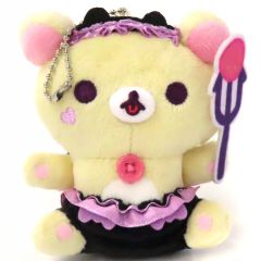 【中古】ぬいぐるみマスコット・ぬいぐるみバッジ コリラックマ(フォーク) コリラックマのこあくま気分 マスコットキーチェーン 「リラックマ」