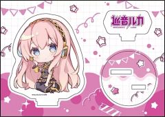 【中古】アクリルスタンド・アクリルパネル 巡音ルカ ぺたん娘アクリルフィギュア 「ピアプロキャラクターズ」