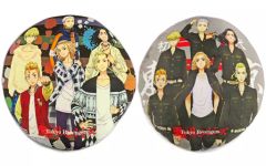 【中古】クッション・抱き枕・本体 全2種セット もちもちラウンドクッション 「東京リベンジャーズ」