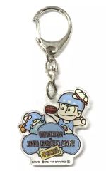 【中古】キーホルダー カラ松×タキシードサム 「おそ松さん×サンリオキャラクターズカフェ 十四松まつり トレーディングアクリルキーホルダー」
