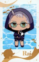 【中古】キャラカード 駒沢雷(ミニキャラ) 「サンシャイン水族館×超かぐや姫! ツクヨミアクアリウム トレーディングチェキ風カード」