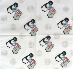 【中古】雑貨 Suicaのペンギン(20th) 和風ハンカチ Suicaのペンギン 20周年記念 対象商品購入特典
