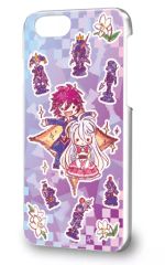 【中古】携帯ジャケット・カバー 01.空＆白 グラフアートデザイン ハードケース(iPhone6/6s/7/8兼用) 「ノーゲーム・ノーライフ」