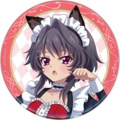【中古】バッジ・ピンズ 結城希亜(A) BIG缶バッジ 「MAGICくじオンライン 9-nine- Rulers Crownくじ～猫耳メイドと癒しのひととき～」 D-7賞