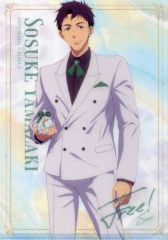 【中古】クリアファイル 山崎宗介 描き下ろしイラストB5クリアファイル 「Free!×MAYLA」 AQUA VALENTINE(アクアバレンタイン)返礼品