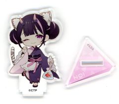 【中古】アクリルスタンド・アクリルパネル 駒沢乃依 「超かぐや姫!×and GALLERY Collaboration Cafe トレーディングミニキャラアクリルスタンド」