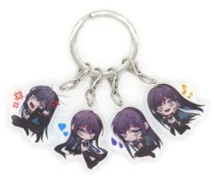 【中古】キーホルダー Ado 4連アクキー 「Ado 5th Anniversary Exhibition “Adotomy”」