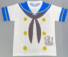 【中古】Tシャツ(キャラクター) A.島風 Tシャツ オシャレTシリーズ ホワイト 男性用Mサイズ 「艦隊これくしょん～艦これ～」