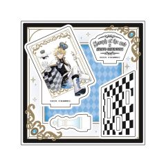 【中古】アクリルスタンド・アクリルパネル 02.百夜ミカエラ×シナモロール(コラボイラスト) アクリルスタンドプレート 「終わりのセラフ×サンリオキャラクターズ」