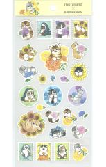 【中古】シール・ステッカー B.集合 コットンシール 「mofusand×日比谷花壇」