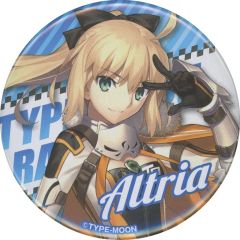 【中古】バッジ・ピンズ アルトリア・ペンドラゴン レーシングVer.  「GOODSMILE RACING ＆ TYPE-MOON RACING ねんどろいどぷらす カプセル缶バッジ」