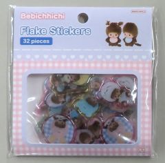 【中古】シール・ステッカー ベビチッチ 第2弾 クリアぷっくりフレークシール 「モンチッチ」