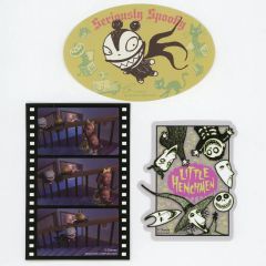【中古】シール・ステッカー 集合 キャラクターステッカーセット 「セガ ラッキーくじ ティム・バートンのナイトメアー・ビフォア・クリスマス」 F賞