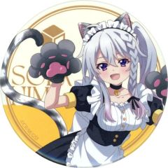 【中古】バッジ・ピンズ 新海天(B) BIG缶バッジ 「MAGICくじオンライン 9-nine- Rulers Crownくじ～猫耳メイドと癒しのひととき～」 D-4賞