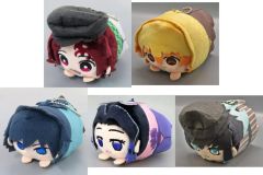 【中古】ぬいぐるみマスコット・ぬいぐるみバッジ 全5種セット 「鬼滅の刃×博物館 明治村 明治村特別任務録 もちころりん ぬいぐるみマスコット 明治村ver.」