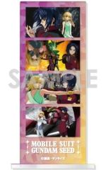 【中古】アクリルスタンド・アクリルパネル 5.アスラン＆カガリA フォトカットアクリルスタンド 「機動戦士ガンダムSEED」