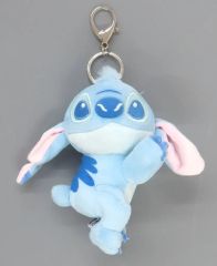 【中古】ぬいぐるみマスコット・ぬいぐるみバッジ スティッチ(寝そべり) マスコットキーチェーン 「リロ＆スティッチ」