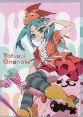 【中古】クリアファイル 斧乃木余接 オリジナルA4クリアファイル 「＜物語＞シリーズ×ローソン」 対象商品購入特典