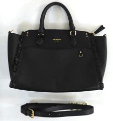 【中古】バッグ ブラック ＆ chouette フリル痛バッグ