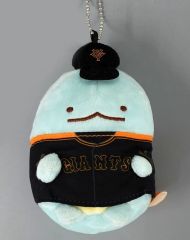 【中古】ぬいぐるみマスコット・ぬいぐるみバッジ とかげ(3rd) ぬいぐるみマスコット 「すみっコぐらし×読売ジャイアンツ」