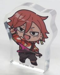 【中古】アクリルスタンド・アクリルパネル 花魁坂京夜 ころっと アクリルフィギュア 「桃源暗鬼 対バンLIVEフェア in アニメイト」