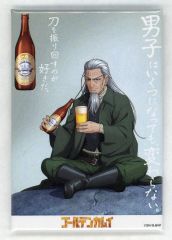 【中古】バッジ・ピンズ 土方歳三 「ゴールデンカムイ 札幌ビール工場編 POP UP SHOP in サッポロファクトリー シークレットしかく缶バッジ 前編」