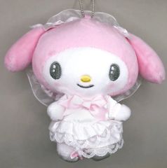 【中古】ぬいぐるみマスコット・ぬいぐるみバッジ マイメロディ(ロリータ) マスコットチャーム 「サンリオキャラクターズ×アベイル」