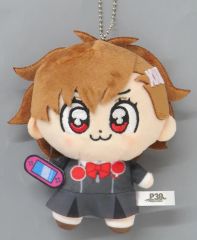 【中古】ぬいぐるみマスコット・ぬいぐるみバッジ 主人公(P3P) ぬいぐるみマスコット 「ペルソナシリーズ P30th 主人公×大川ぶくぶ」