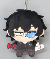 【中古】ぬいぐるみマスコット・ぬいぐるみバッジ 主人公(P5) ぬいぐるみマスコット 「ペルソナシリーズ P30th 主人公×大川ぶくぶ」
