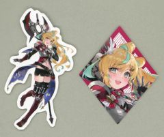 【中古】シール・ステッカー 立伝都々 ステッカーセット 「バーチャルYouTuber にじさんじ Welcome Goods」