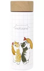 【中古】マグカップ･湯のみ えび天にゃん ステンレスボトル300ml 「mofusand」