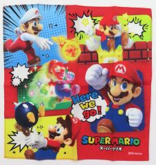 【中古】タオル・手ぬぐい マリオ(アクション) ハンカチーフ 「スーパーマリオ」