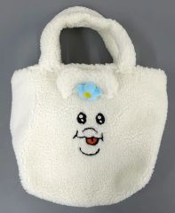 【中古】バッグ んぽちゃむ(舌出し) ボアトートバッグ 「んぽちゃむ」