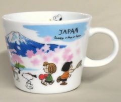 【中古】マグカップ･湯のみ スヌーピー(ジャパン I) 世界旅行マグカップ 「PEANUTS(SNOOPY)」