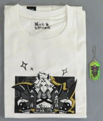 【中古】Tシャツ 荒瀧一斗 塵世戦話シリーズ Tシャツ(ストラップ付き) ホワイト XLサイズ 「原神」