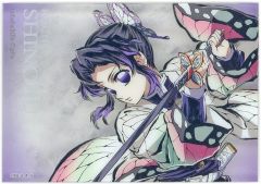 【中古】アクリルスタンド・アクリルパネル 胡蝶しのぶ(B/アップイラスト) ミニ二層ブロック 「鬼滅の刃 ufotable CHARACTERS Cafe×ufotable Cafe×マチ★アソビCAFE」 かふぇくじ 胡蝶しのぶ B賞