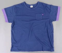 【中古】Tシャツ 歌仙兼定 コラボTシャツ ネイビー 3Lサイズ 「刀剣乱舞-ONLINE-×しまむら」