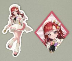 【中古】シール・ステッカー 早乙女ベリー ステッカーセット 「バーチャルYouTuber にじさんじ Welcome Goods」