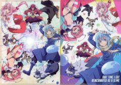 【中古】クリアファイル メインビジュアル A4記念クリアファイル2枚組 名古屋 「転生したらスライムだった展」